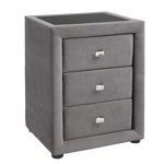 Adam 3-Drawer Night Stand