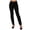 Black, variant on yardsong Women's Low Rise Stretch Skinny Chino Pants - Casual Lounge Business Office Uniform Work Leggings Trousers with Pockets Gray,XL