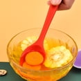 thumbnail image 3 of Meiiso Promotional Offer! spoon, silicone spoon Kitchenware Cooking spoon Kitchen Gadgets soup spoon Kitchen Utensils Cooking Baking, Purple, 7.8*1.56*0.39In, Cooking Utensils, 3 of 3