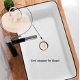 thumbnail image 2 of White Rubber Bathtub Plug Wash Basin Bathtub Plug Drain Pipe Plug Plug Water Plug, 2 of 4