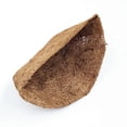 thumbnail image 3 of 2 Pcs Demi-Pot de Fleurs en Fibre de Coco Doublure de Panier Suspendu, 3 of 7