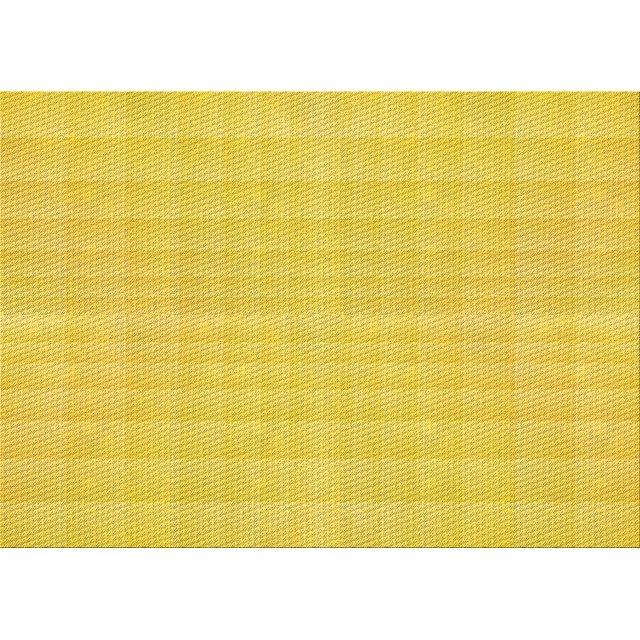 Ahgly Company Machine Washable Indoor Rectangle Transitional Canary Yellow Area Rugs, 2' x 5'