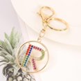 thumbnail image 2 of Letter Keychain,26 Letters A-Z Decorative Letter Keychain,Name Keychain for Women Girls Men Teenager Gift, 2 of 5
