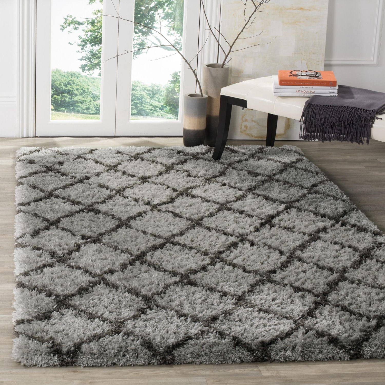 Safavieh Indie Careen Geometric Shag Area Rug
