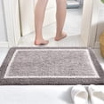 thumbnail image 4 of Bathroom Rugs Mat, EDHITNR Extra Soft Absorbent Non-Slip Microfiber Bath Rugs, Machine Washable Quick Dry High Pile Bath Mats for Bathroom Floor Tub Shower Living Room, 4 of 7