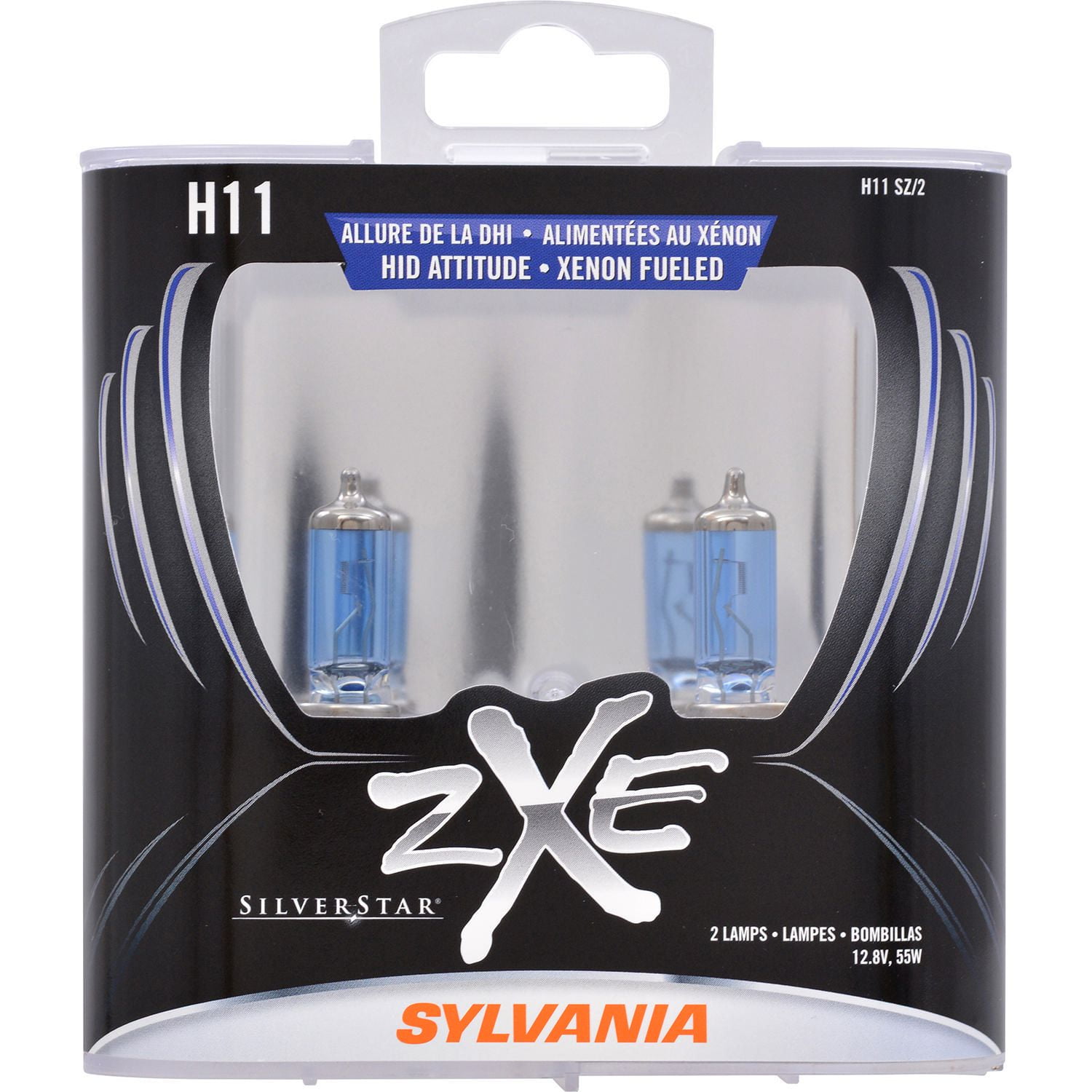 Phare halogène zXe H11 SYLVANIA