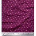 thumbnail image 1 of Soimoi Rayon Fabric Swirl,Triangle & Floral Artistic Decor Fabric Printed Yard 56 Inch Wide, 1 of 3