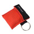 thumbnail image 3 of XYCCA One Way Valve Emergency CPR First Aid Mask Keychain Health Care Tool(red)-0820, 3 of 5