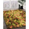 thumbnail image 3 of Ahgly Company Tapis d'Intérieur Lavables à la Machine pour Selle de Transition Brun, 3' x 5', 3 of 7