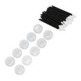 thumbnail image 3 of Lipstick Wands Tool Kit, Convenient Soft Brush Head Lightweight Disposable Lip Wands  For Home DIY For Beauty Salon, 3 of 8