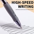 thumbnail image 4 of Chanana Retractable Ballpoint Pen, Black Ink Pens, Ball Point Pen Black Ink Ballpoint Pens with Super Soft Grip Medium Point 0.5mm Office Pens (Black), 4 of 9
