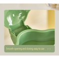 thumbnail image 3 of Mini Desktop Trash Can Cute Small Household Mini Coffee Table Melon Peel Shell Storage Bucket Bedroom with Lid Trash Can, 3 of 6