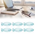 thumbnail image 4 of Clips de Papier, 100 Pcs Processus de Galvanoplastie Pratique Pratique en Forme de Trombones pour la Classification des Fichiers, 4 of 7