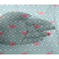 thumbnail image 4 of oneOone Viscose Chiffon Fabric Geometric & Flamingo Bird Decor Fabric Printed BTY 42 Inch Wide, 4 of 4