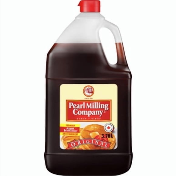 Pearl Milling Company Original Syrup, Bulk 3.78L / 1 Gallon Jug – Classic Pancake & Waffle Syrup