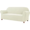 thumbnail image 1 of Housse de Sofa 2024 1 Pce Housse avec Coussin d'Assise extra Extensible Housse de Siège TG Sofa Ivoire, 1 of 7