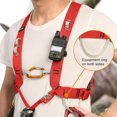 thumbnail image 1 of Adjustable Camping Ascending Decive Chest Shoulder Girdles Safety Harness Belt, 1 of 8