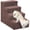 Brown, variant on PawHut 4-Step Pet Steps Cat Stairs, Cats/Dogs, Climbing on Bed, Light Grey