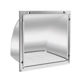 thumbnail image 2 of veasfak Dryer Vent Cover Easy to Install Dryer Deflector Outside Exhaust Vent Cover Wall 6 Inch, 2 of 9