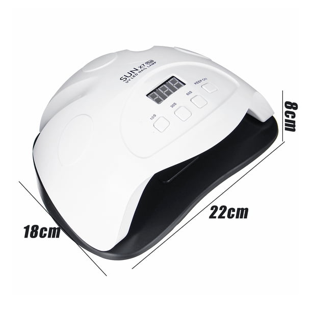 SUN X7 Plus 160W 42pcs UV LED Nail Dryer for Both Hands/Feet, with