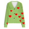 thumbnail image 4 of LOVZFMLL Cardigan for Women‘s Casual Cardigan Button Printed Fashion Jacket Coat, 4 of 4