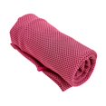thumbnail image 4 of Cool Towel Sweat Absorbing Washcloth for Neck and Face Hot Weather Quick Dry Gym Pink, 4 of 8