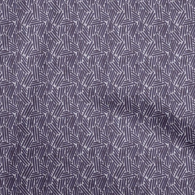 oneOone Viscose Chiffon Purple Fabric Abstract Sewing Material Print Fabric By The Yard 42 Inch Wide