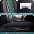 thumbnail image 2 of Maidao Car Seat Covers Universal for Honda for Ridgeline 2006-Present 5 Seats Water Resistant Front Rear Cushion Protector Green, 2 of 7