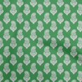 thumbnail image 1 of oneOone Cotton Poplin Green Fabric Block Fabric For Sewing Printed Craft Fabric By The Yard 42 Inch Wide, 1 of 5