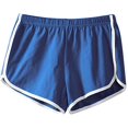 thumbnail image 4 of 2 Pièces Femmes Shorts de Sport Shorts Rétro Yoga Actif Shorts Pantalons avec des Bords Colorés, 4 of 6