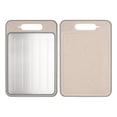 thumbnail image 1 of Hearth & Gear 4 In 1 Defrosting Board Melt Defrosting Board Defrosting Board 8.27x12.24 Inch Defrosting Tray Double As Cutting Board With Grater Sharpener Double Chopping Board Cooker Hood Extractor, 1 of 6