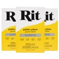 thumbnail image 3 of RIT All Purpose Powder Dye, Golden Yellow, 32 g (1.1 oz), 3 of 6