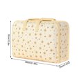 thumbnail image 2 of Large Capacity Fabric Moving Storage Bag for Quilts Comforters, Stripe Pattern Closet Organizer, Water-Resistant Dust-Proof, 1 Storage Bag, 2 of 3