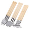 thumbnail image 3 of KAKOWELY 9PCS Gardening Tools Portable Shovel Rake Planting Flowers Tools for Yard Garden,8.07X"X1.57"X1.18", 3 of 5