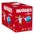 thumbnail image 4 of Huggies Little Snugglers Baby Diapers, Size 4 (22-37 lbs), 120 Ct, 4 of 9