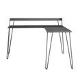 thumbnail image 4 of Ameriwood Home Haven L Desk with Riser, Black Oak, 4 of 9