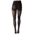 thumbnail image 2 of Hanes Womens Perfect Tights With Compression Pinstripe And Control Top, M, 2 of 3