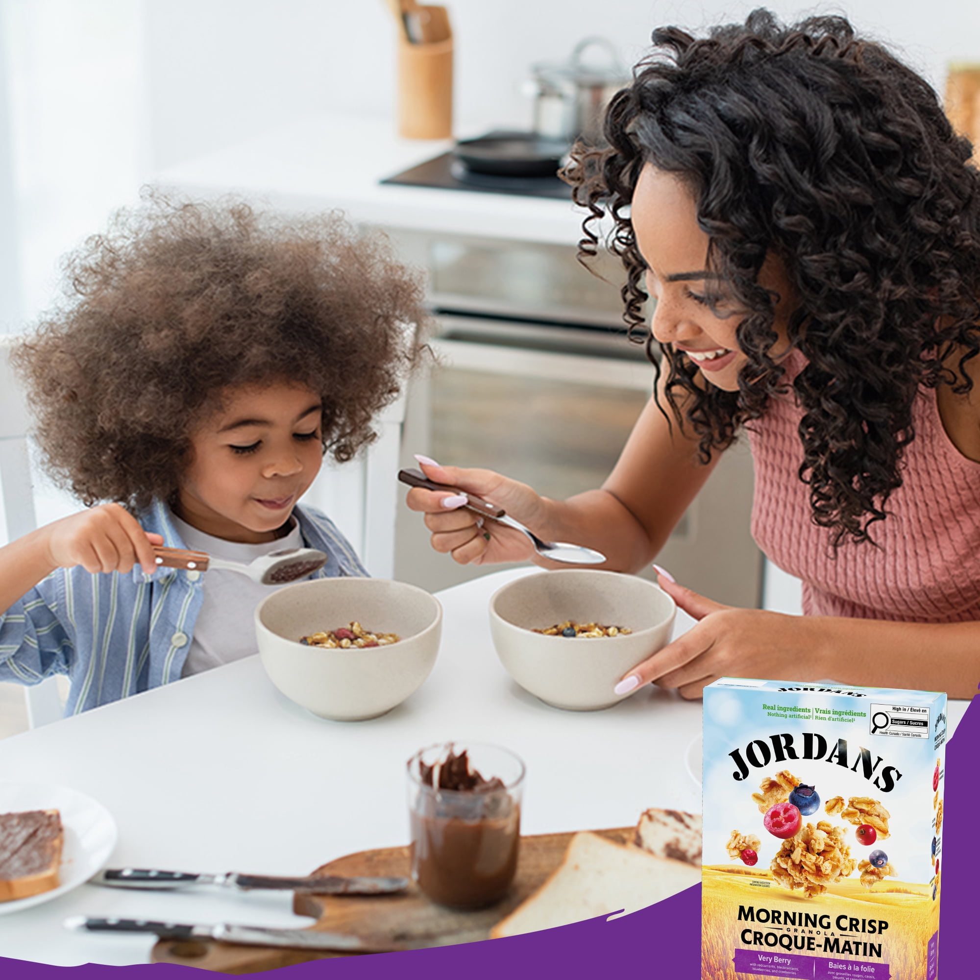 Céréales granola Croque-Matin Baies à la folie Jordans
