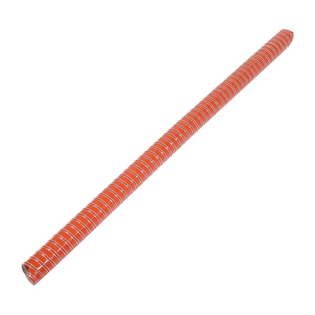 Unique Bargains 1pcs Universal Silicone Heat Resistant Exhaust Pipe Flexible Intake Hose in red, measuring 1m in length. Made of durable silicone with spiral spring steel wire, ideal for specialty automotive parts like air intake and brake ducting applications.
