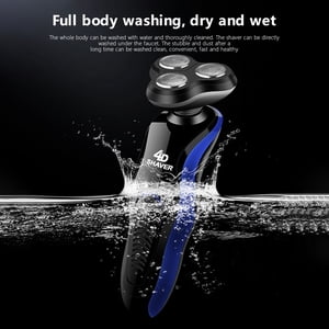 Mareep Rasoirs électriques pour hommes, Rasoir électrique pour homme, Rasoirs humides et secs rechargeables, Etanches Razors portables Cadeau idéal pour lui