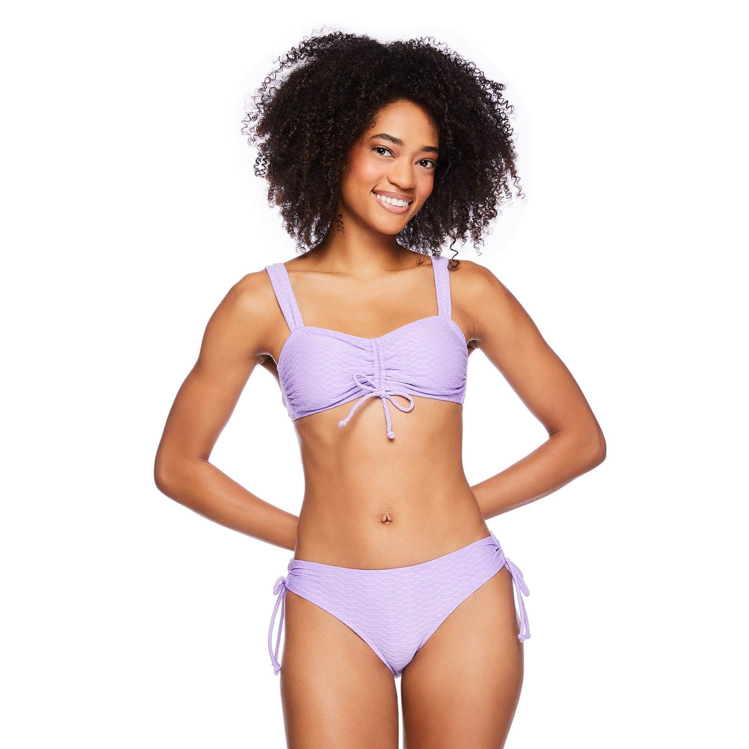 Haut de bikini noué à l’avant No Boundaries pour femmes