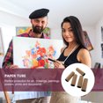 thumbnail image 5 of CIMAXIC 5pcs Round Paper Tubes Poster Tubes Painting Tubes Wrapping Paper Tubes,4.92"X1.77"X1.77", 5 of 5