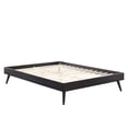 thumbnail image 3 of Modway Margo King MDF Wood and Rubberwood Platform Bed Frame in Black, 3 of 8