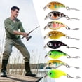 thumbnail image 2 of Mini Fishing Wobbler Lures Floating Crankbait For Pike Walleye Bass Hard Bait C6, 2 of 8