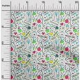thumbnail image 2 of oneOone Rayon Magenta Fabric Tool Fabric For Sewing Printed Craft Fabric By The Yard 56 Inch Wide, 2 of 4