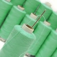 thumbnail image 4 of IBA Indianbeautifulart 20 Pcs Wholesale Spool Green Spun Quilting Over Locking Sewing Polyester Thread, 4 of 4
