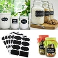 thumbnail image 2 of jovati Mason Jar Labels Stickers 72Pcs Well Made Blackboard Sticker Kitchen Candy Jar Organizer Labels, 2 of 6