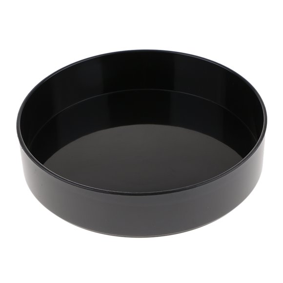 Japanese Ikebana Vase for All Seasons: Suiban Flower Arrangement Planter Tray Black 28cm