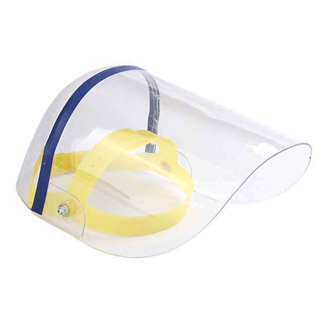 S SERENABLE Accessoire Anti-Impact pour le Visage, Protège-Visage Robuste pour le Travail, l'Exploitation Forestière, le Désherbage, Transparent