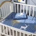 thumbnail image 3 of Estbridge Excellent Absorbent And Washable Urine Pad  Portable Mattress  Suitable for Women And The Elderly  Reusable Menstrual Protection Pad  Waterproof And Breathable Mattress Cover  V, 3 of 5